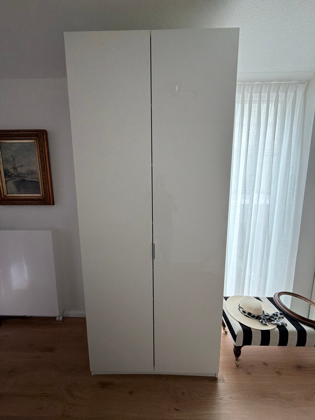 Ikea Pax kasten hoogglans wit - Hoekkast en 3 losse kasten, Huis en Inrichting, Kasten | Kledingkasten, Ophalen, Overige materialen
