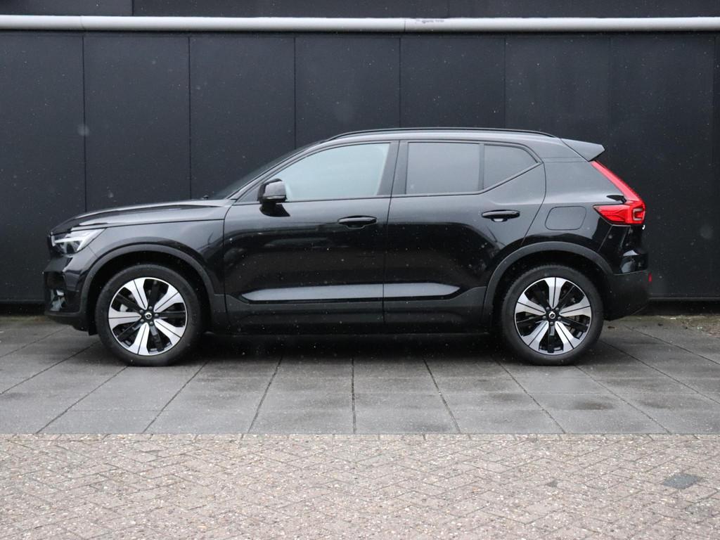 Volvo XC40 Recharge Ultimate 70 kWh | MEMORY | SOH 96% | PAN, Stof, Gebruikt, Zwart, 420 min