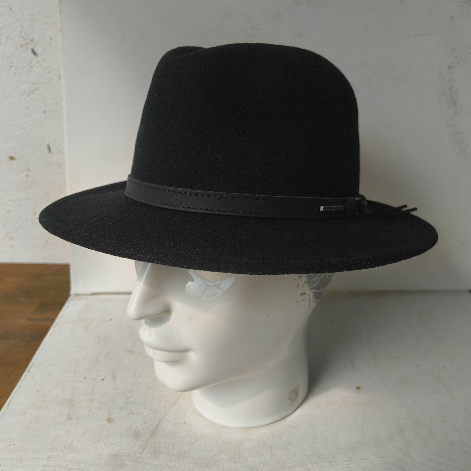 Vintage Stetson Delaware Lite Felt maat S, Ophalen of Verzenden, Zo goed als nieuw