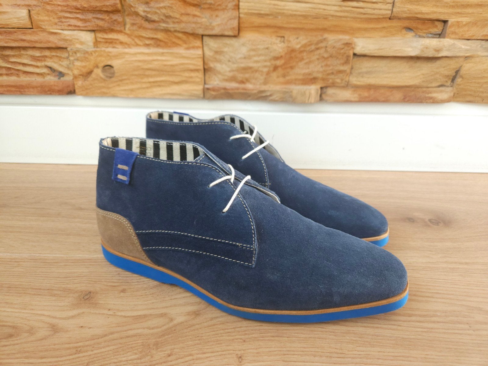 Floris van Bommel sneakers H 8,5 / 42 2/3 schoenen blauw, Blauw, Floris van Bommel, Nieuw, Ophalen of Verzenden