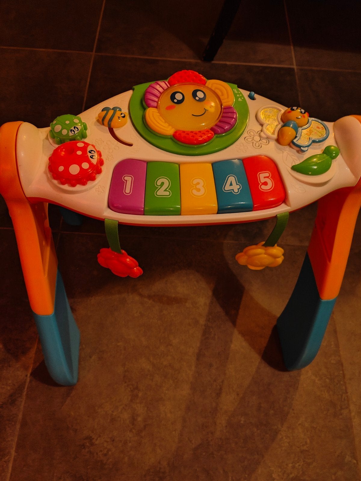 Vrolijk baby speeltafel, Ophalen of Verzenden, Gebruikt, Speelkleed, Met licht