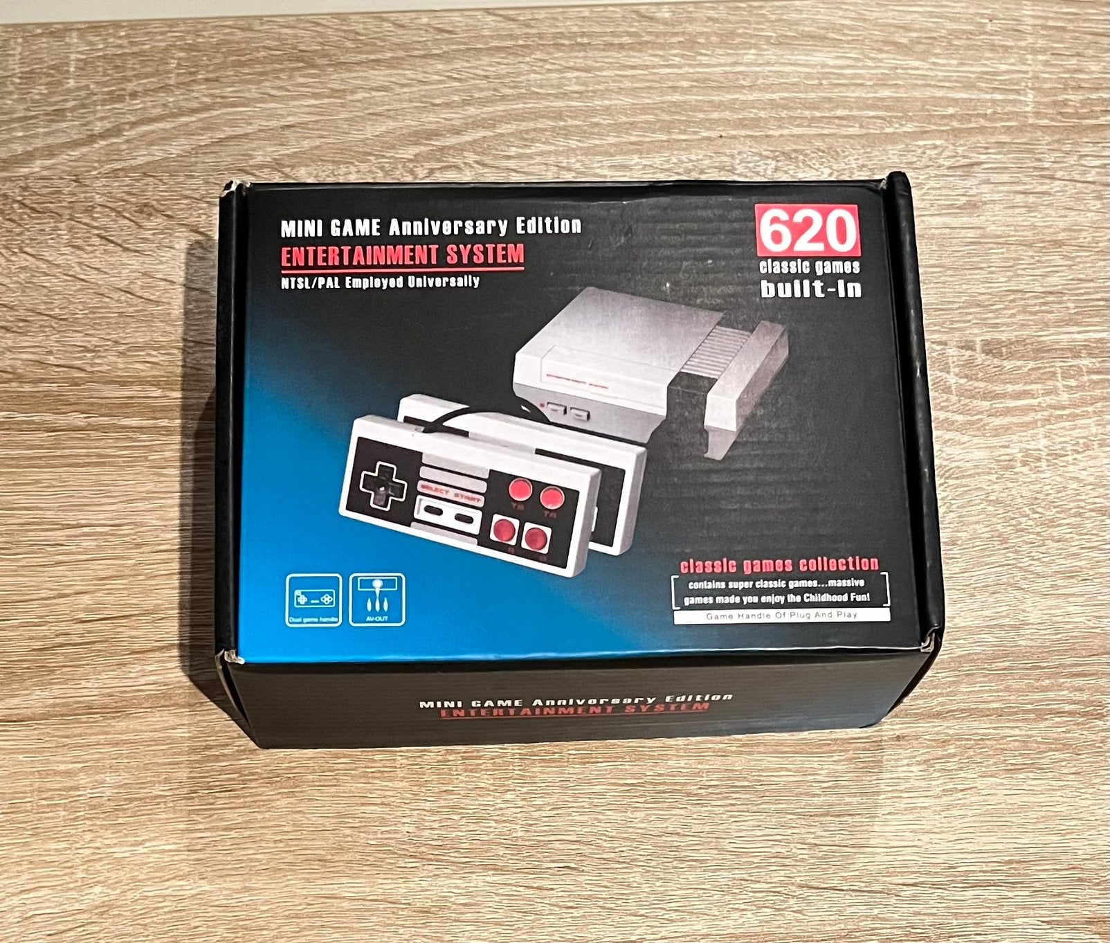 Mini Classic Console – 620 Ingebouwde Games, Spelcomputers en Games, Ophalen of Verzenden, Nieuw