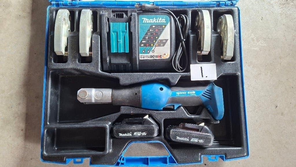 Uponor Mini Map2 + Klauke EK425CL accu Perstangen, ,, Ophalen of Verzenden, Zo goed als nieuw, ,