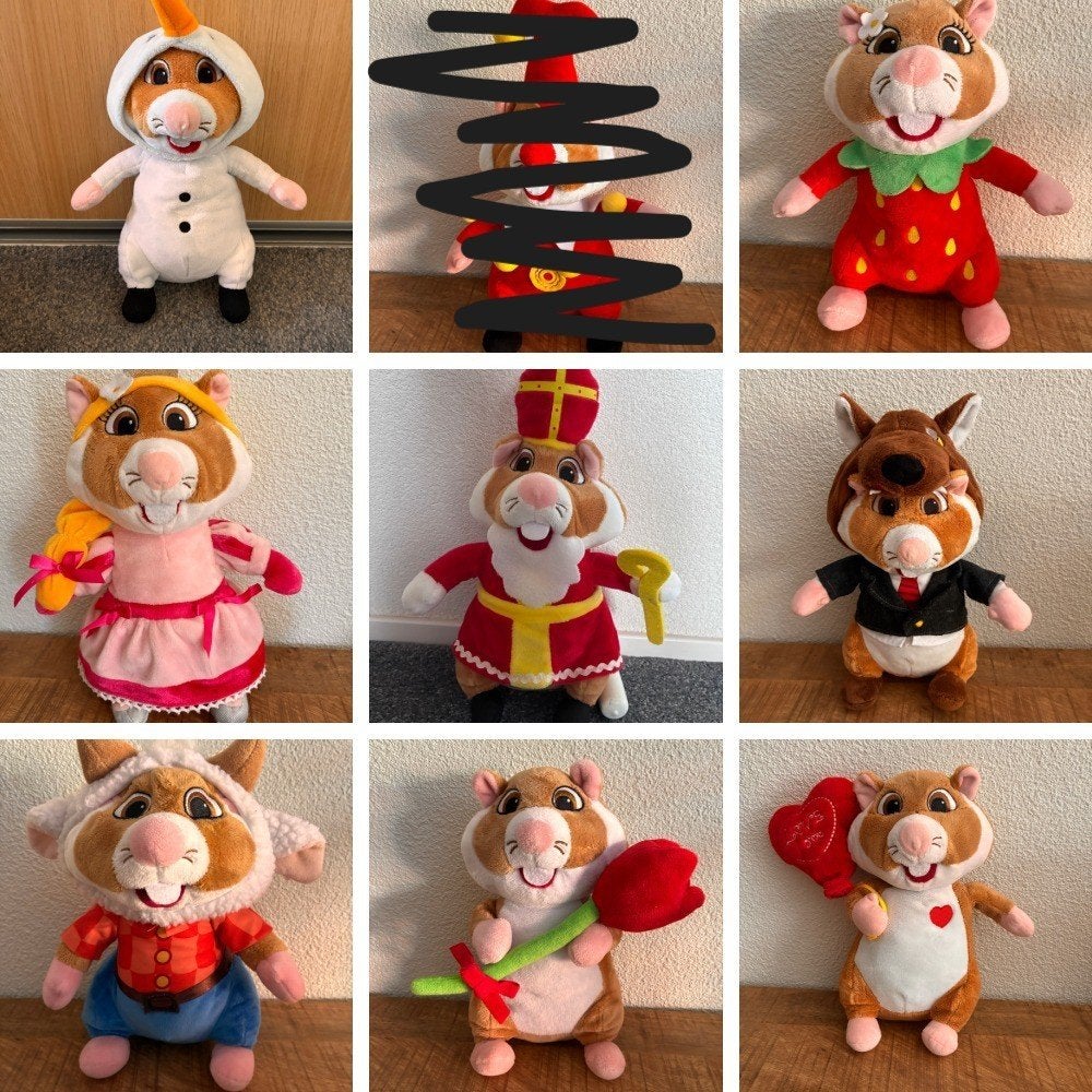 AH hamster knuffels. Prijs is per stuk. ZGAN., Albert Heijn, Ophalen of Verzenden