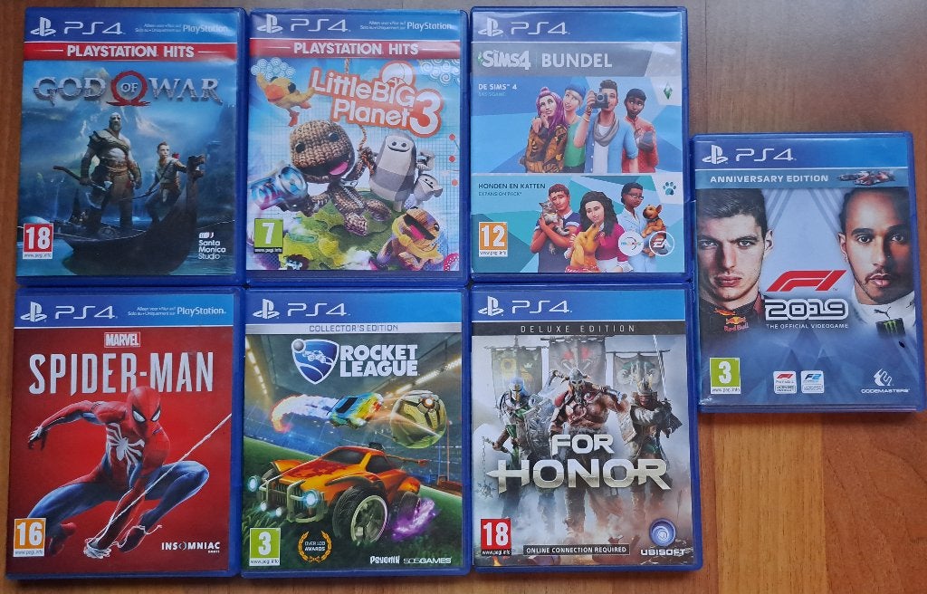 PS4 games, Spelcomputers en Games, Games | Sony PlayStation 4, Overige genres, 2 spelers, Ophalen of Verzenden, Zo goed als nieuw