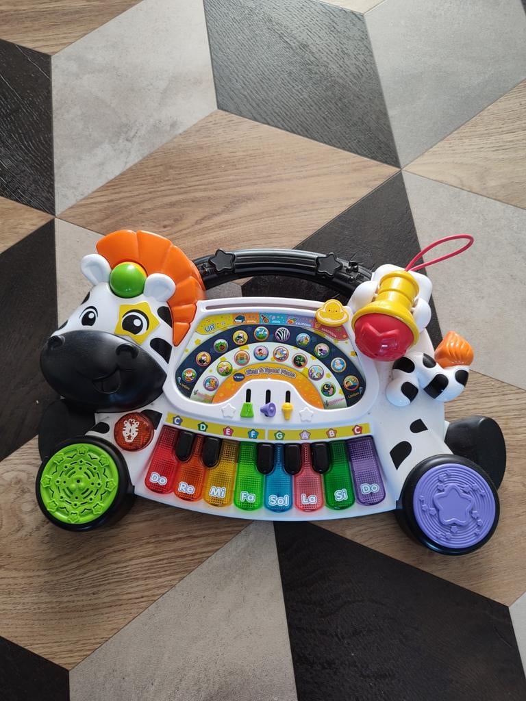 VTech Zoo Jamz Piano - Muzikaal Speelgoed voor Kinderen, Ophalen of Verzenden, Zo goed als nieuw