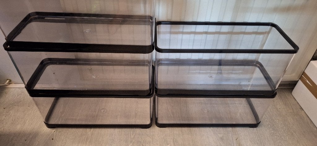 Plastic aquarium, Ophalen, Gebruikt, Leeg aquarium