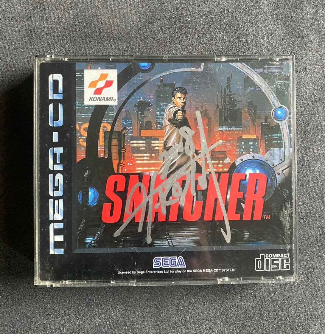 Snatcher - Mega CD - Gesigneerd door Hideo Kojima, Gebruikt, Vanaf 18 jaar, 1 speler, Mega Drive
