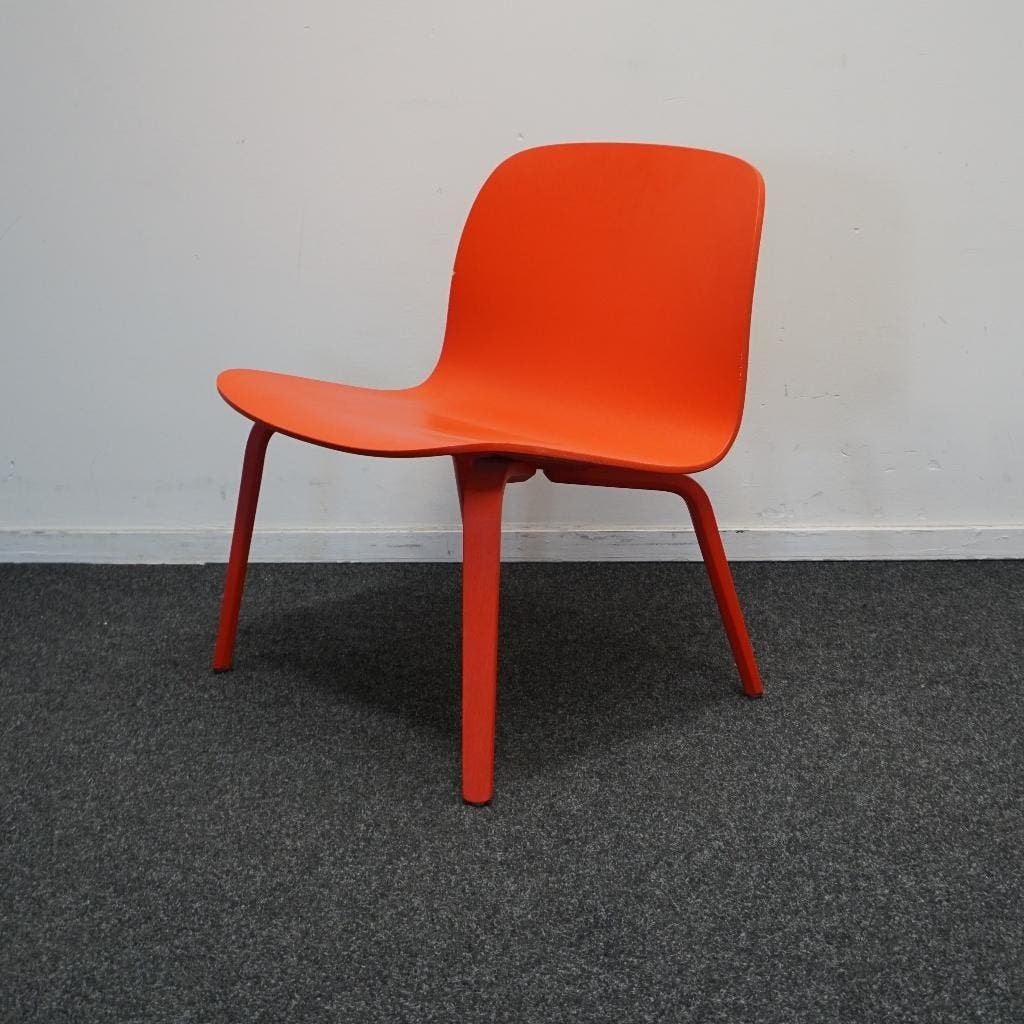 Muuto Visu Design Fauteuil | Lounge stoelen | Hout, Huis en Inrichting, Gebruikt, -, 75 tot 100 cm, Ophalen of Verzenden