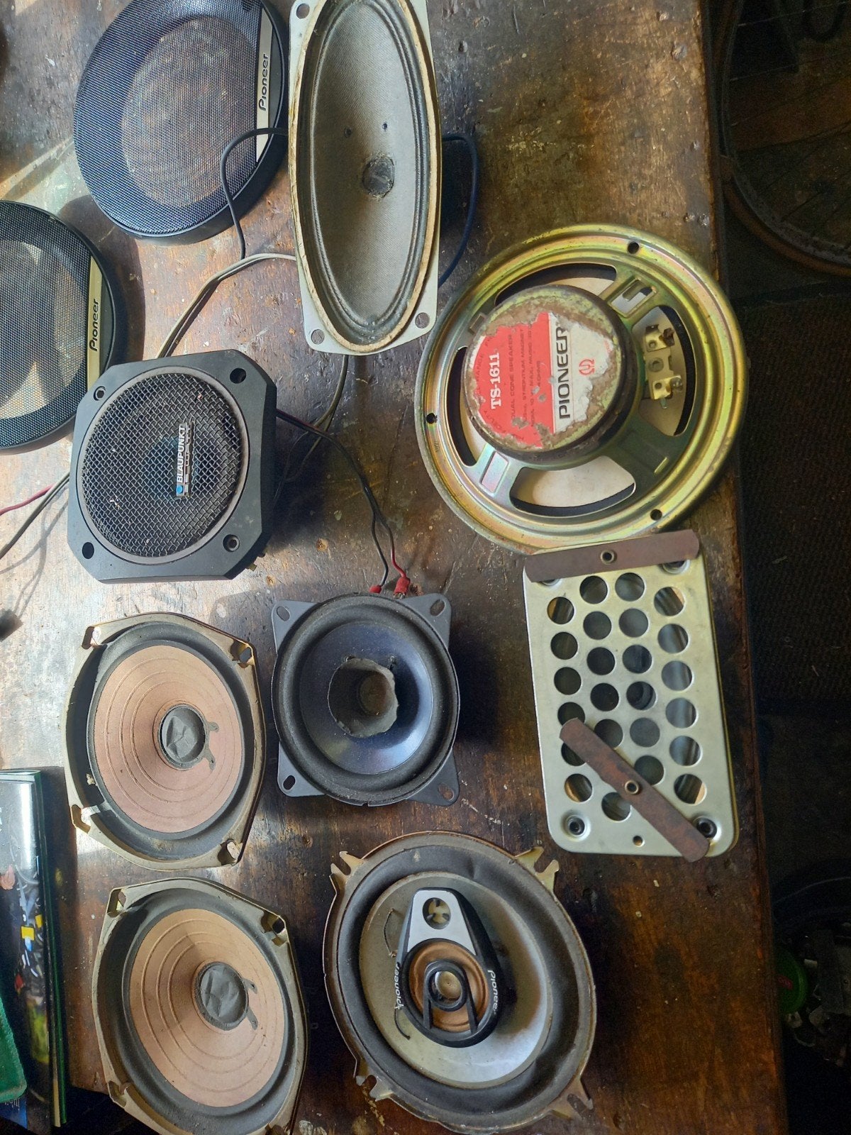 Lot Oude Autospeakers jaren 70/80, Auto diversen, Autospeakers, Ophalen of Verzenden