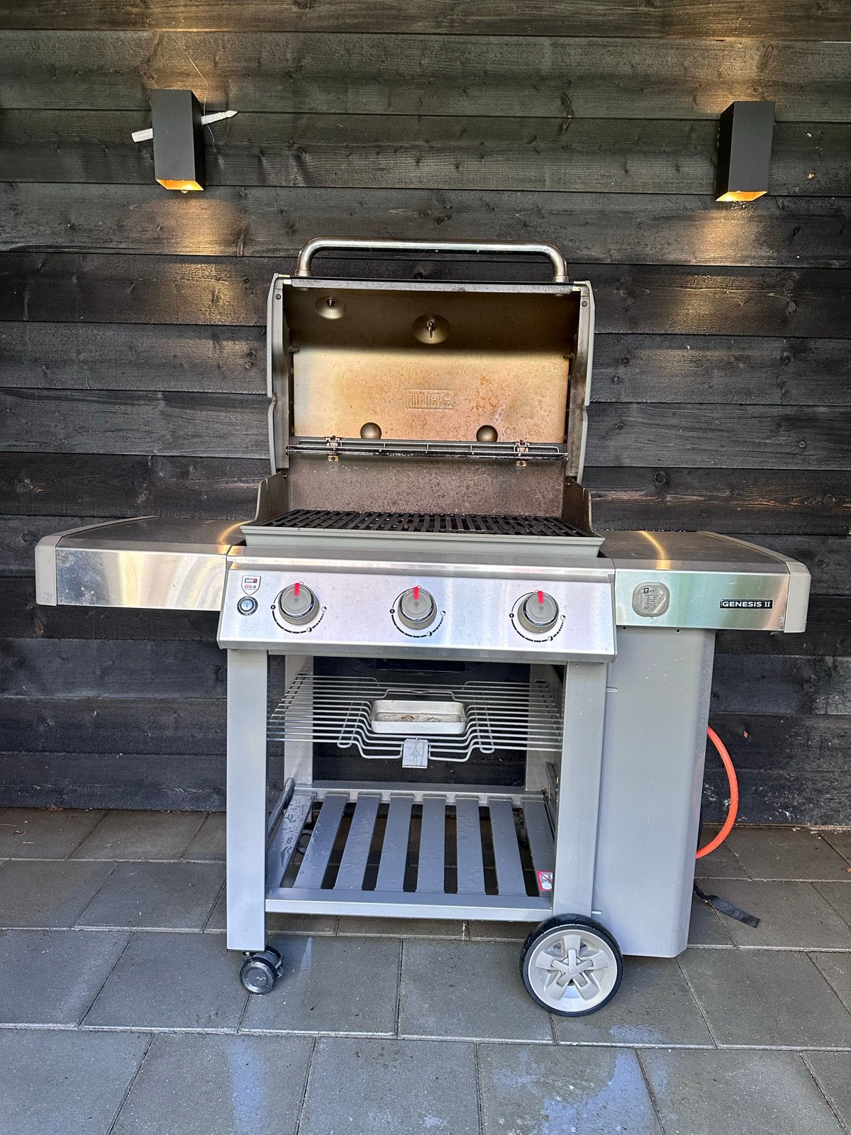 Weber Genesis II gasbarbecue, hele goede staat, Ophalen, Zo goed als nieuw