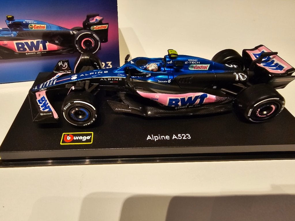 BWT Alpine A 523 P Gasly 1/43, Ophalen of Verzenden, Nieuw, Auto, Overige merken