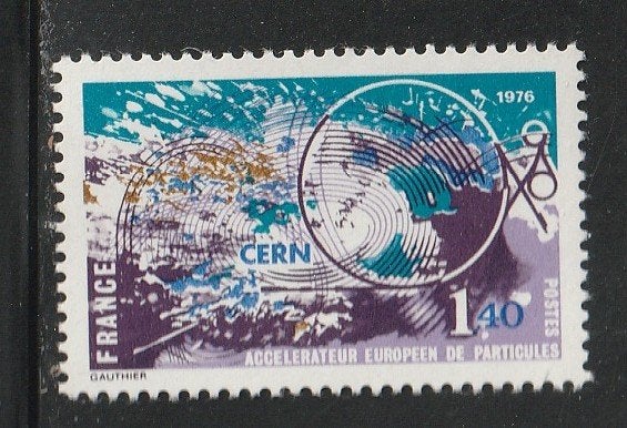 Verenigd Europa 1976 - Frankrijk - Atoom accurater, Ophalen, Postfris, Overige thema's