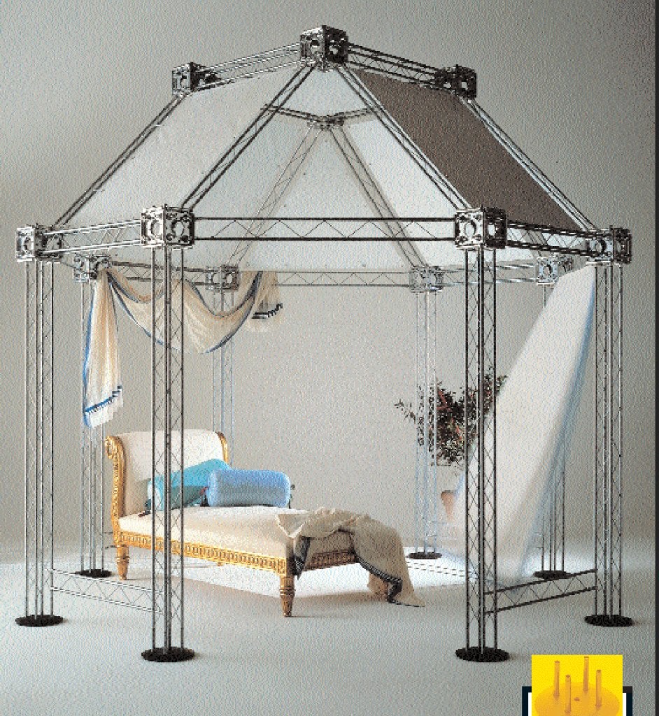 BEURSSTAND / TRUSS MATERIAAL, Ophalen, Gebruikt