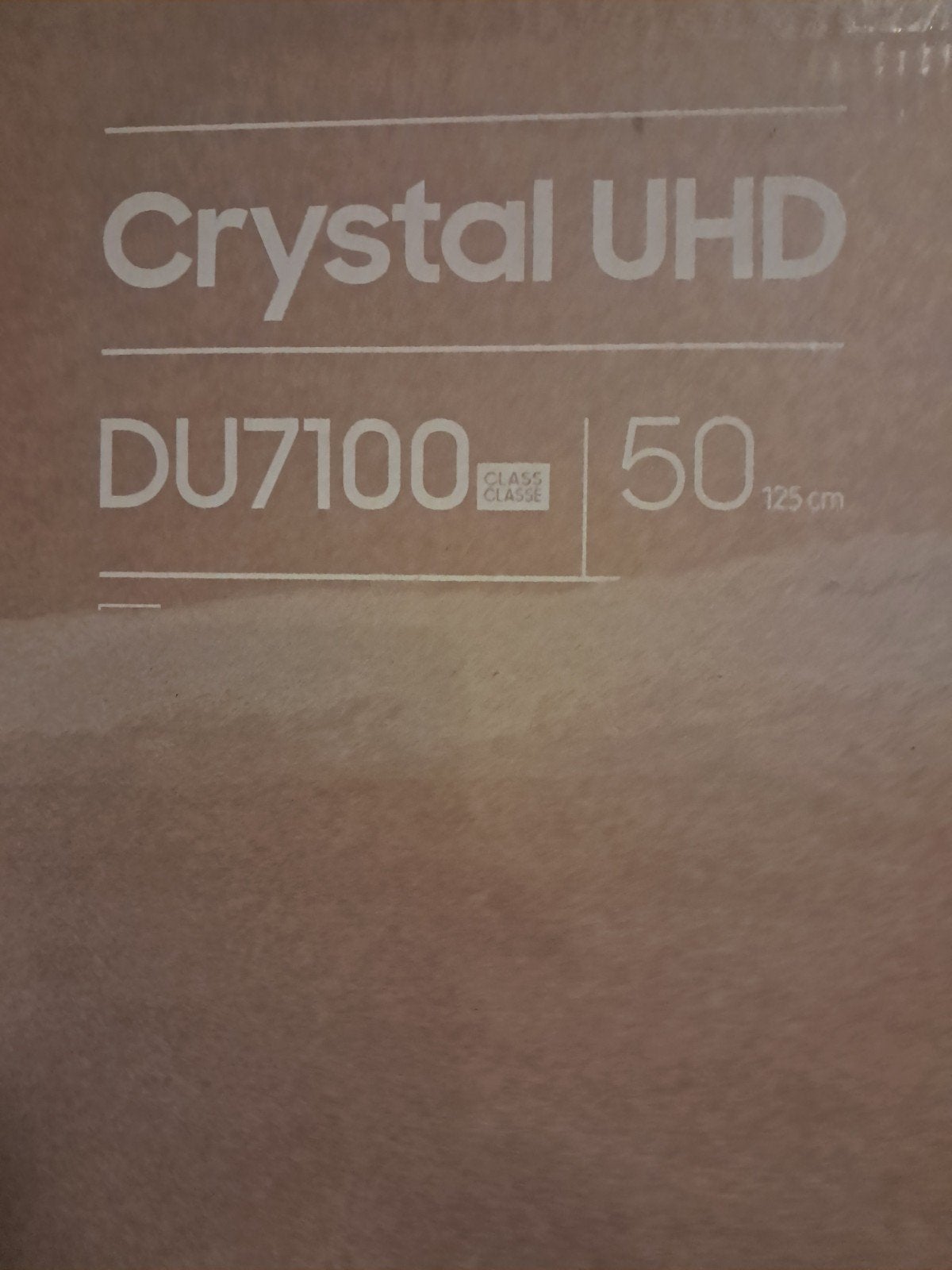 Samsung 50" Crystal UHD Smart TV DU7150 (2024), LED, 50 Hz, Nieuw, Ophalen of Verzenden
