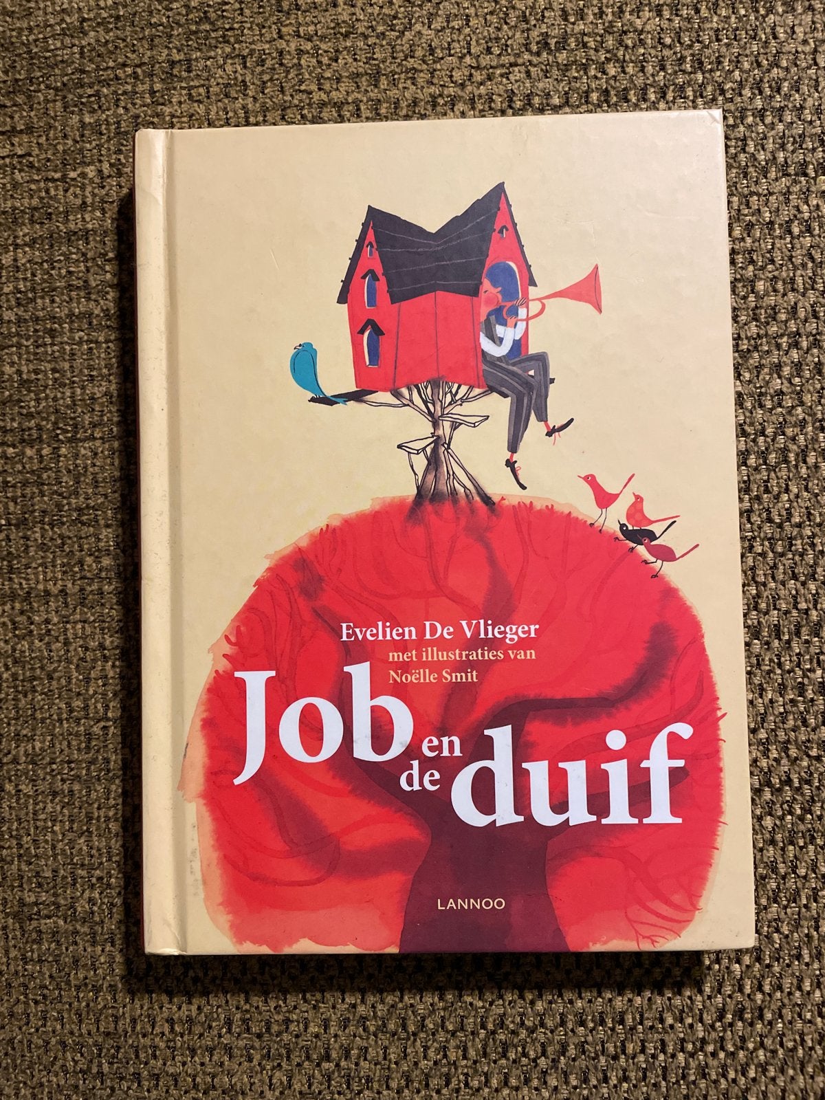 Evelien de Vlieger - Job en de duif, Fictie algemeen, Evelien de Vlieger; Noëlle Smit, Ophalen of Verzenden, Zo goed als nieuw