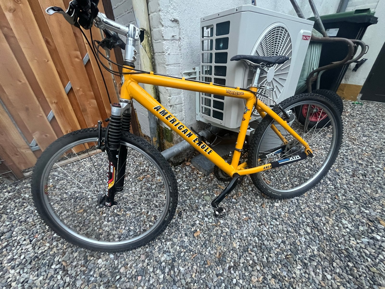 American Eagle Mountainbike - Geel, Shimano XTR, Fietsen en Brommers, Overige merken, Gebruikt, Hardtail, Ophalen of Verzenden