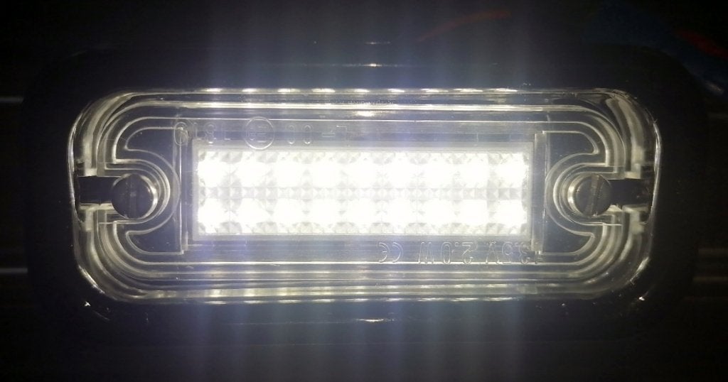 G-klasse achterbumper kenteken verlichting LED per set, Verzenden, Nieuw, Mercedes-Benz