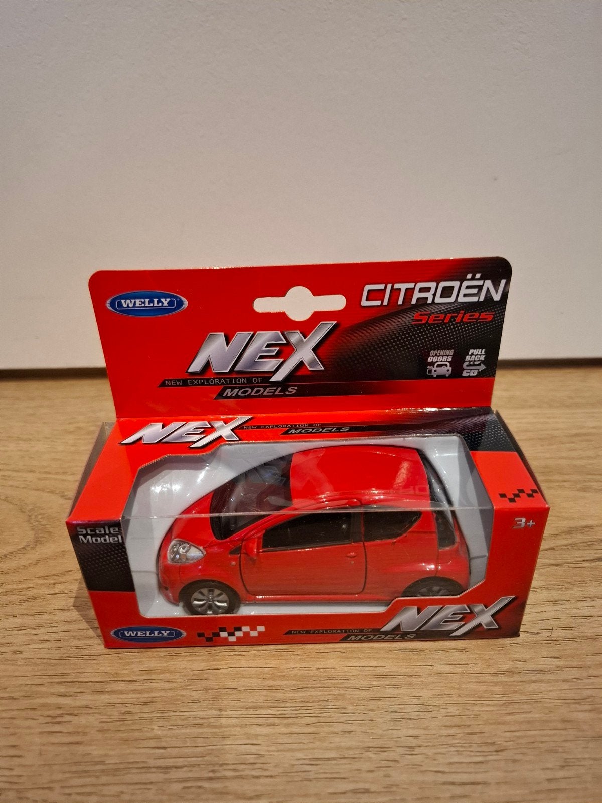 Citroën C1 schaalmodel 1:43 - Welly Nex Series, Ophalen of Verzenden, Nieuw, Auto, Overige merken