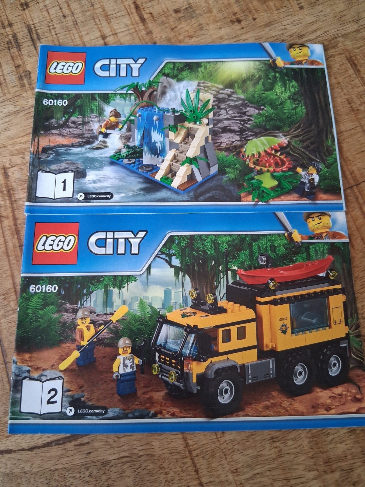 LEGO City 60160 Handleidingen (Deel 1 & 2), Ophalen of Verzenden