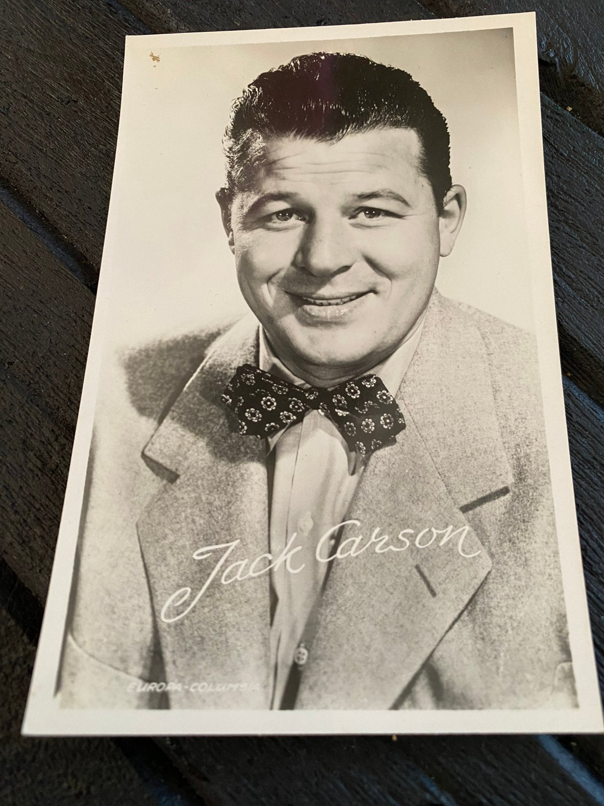 Filmster carson, Verzamelen, Ophalen of Verzenden, Foto of Kaart