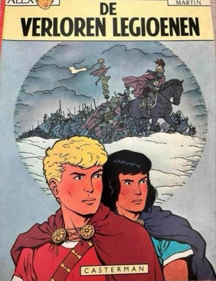 Alex 06: De verloren legioenen - Jacques Martin, Eén stripboek, Ophalen of Verzenden, Gelezen