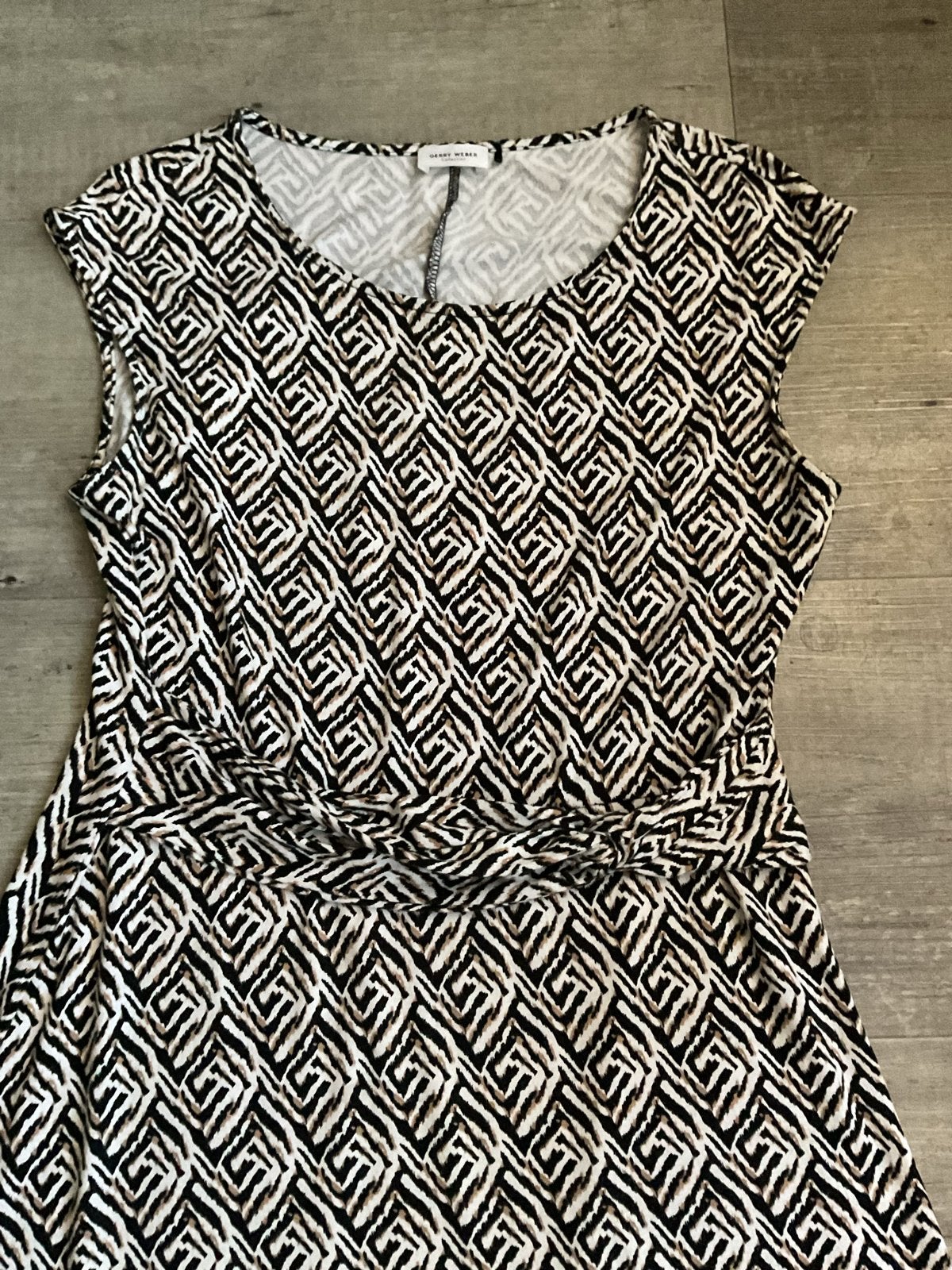 Gerry Weber jurk met print - Maat 36, Meerkleurig, Ophalen of Verzenden, Zo goed als nieuw, Maat 36 (S)