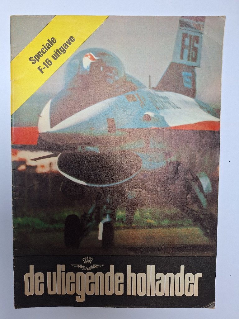 Vliegende Hollander F16 Fighting Falcon jet 1978, Ophalen of Verzenden, Zo goed als nieuw, Boek of Tijdschrift