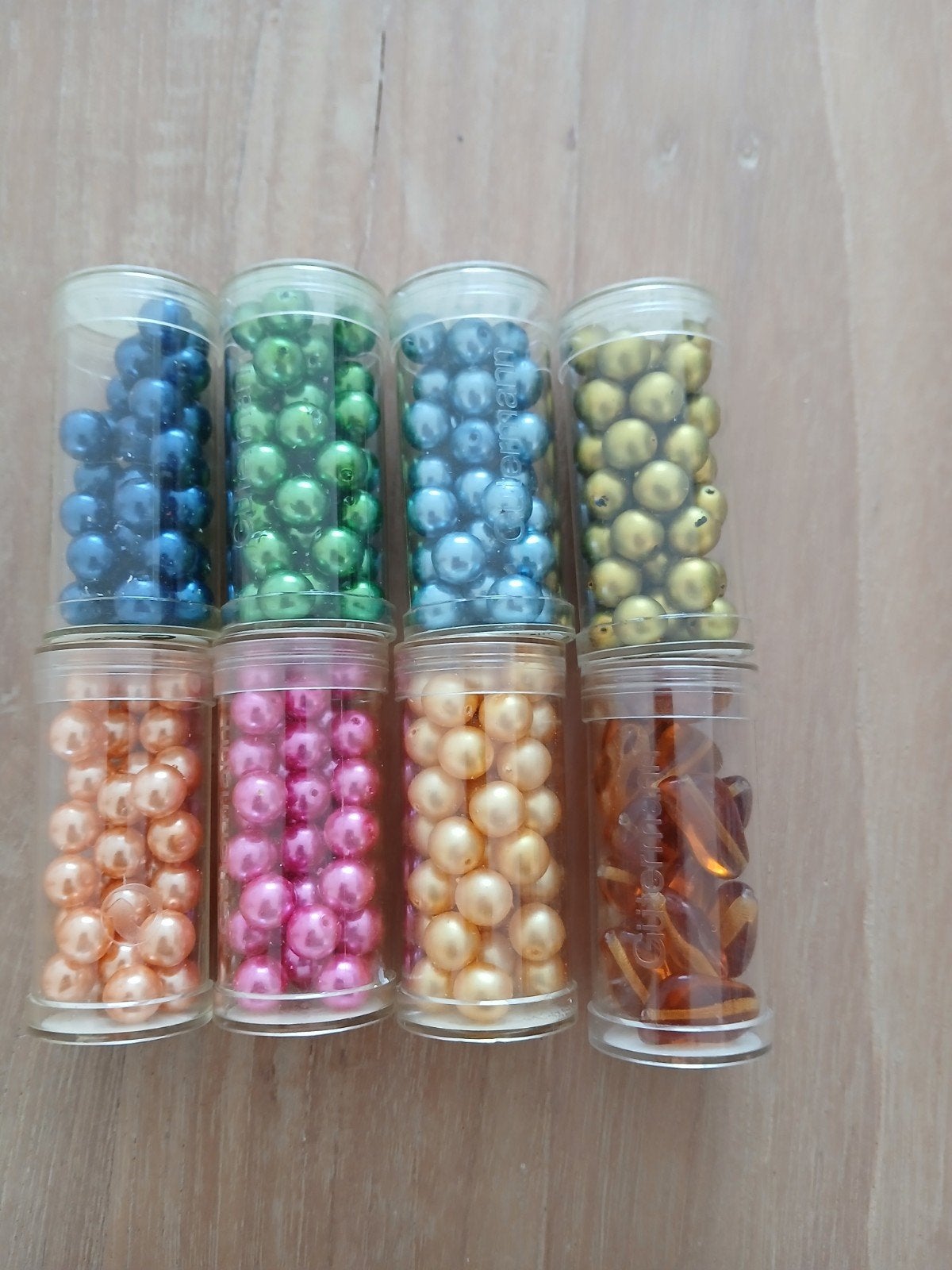 glasparels Gutermann 8 buisjes, Ophalen of Verzenden, Zo goed als nieuw, Kraal