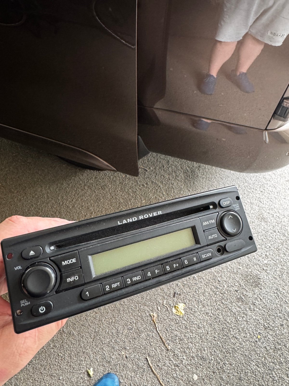 Originele Land Rover Defender 2.5 Radio 2004, Ophalen of Verzenden, Gebruikt