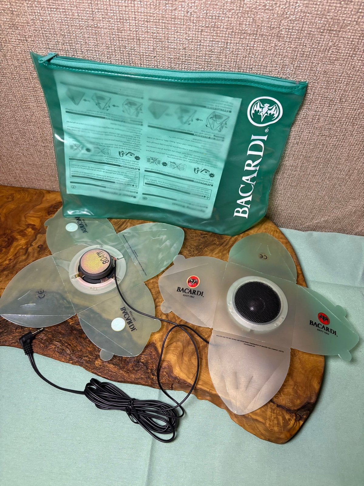 Bacardi Real Music Speaker Set - Limited Edition (2017), Ophalen of Verzenden, Nieuw, Gebruiksvoorwerp