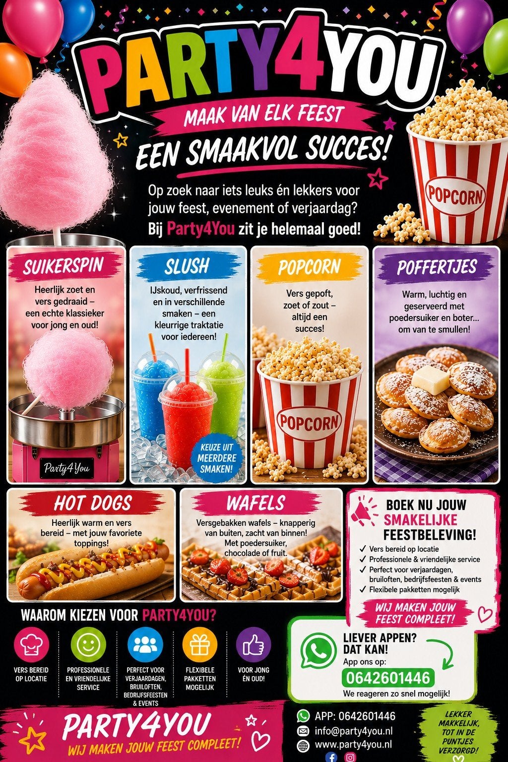 Party4you  Maak jouw evenement compleet!, Ophalen