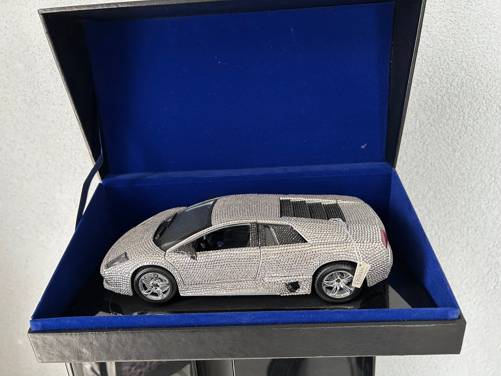 Lamborghini Murciélago LP640 Maisto Swarovski 1:18, Ophalen of Verzenden, Nieuw, Auto, Maisto