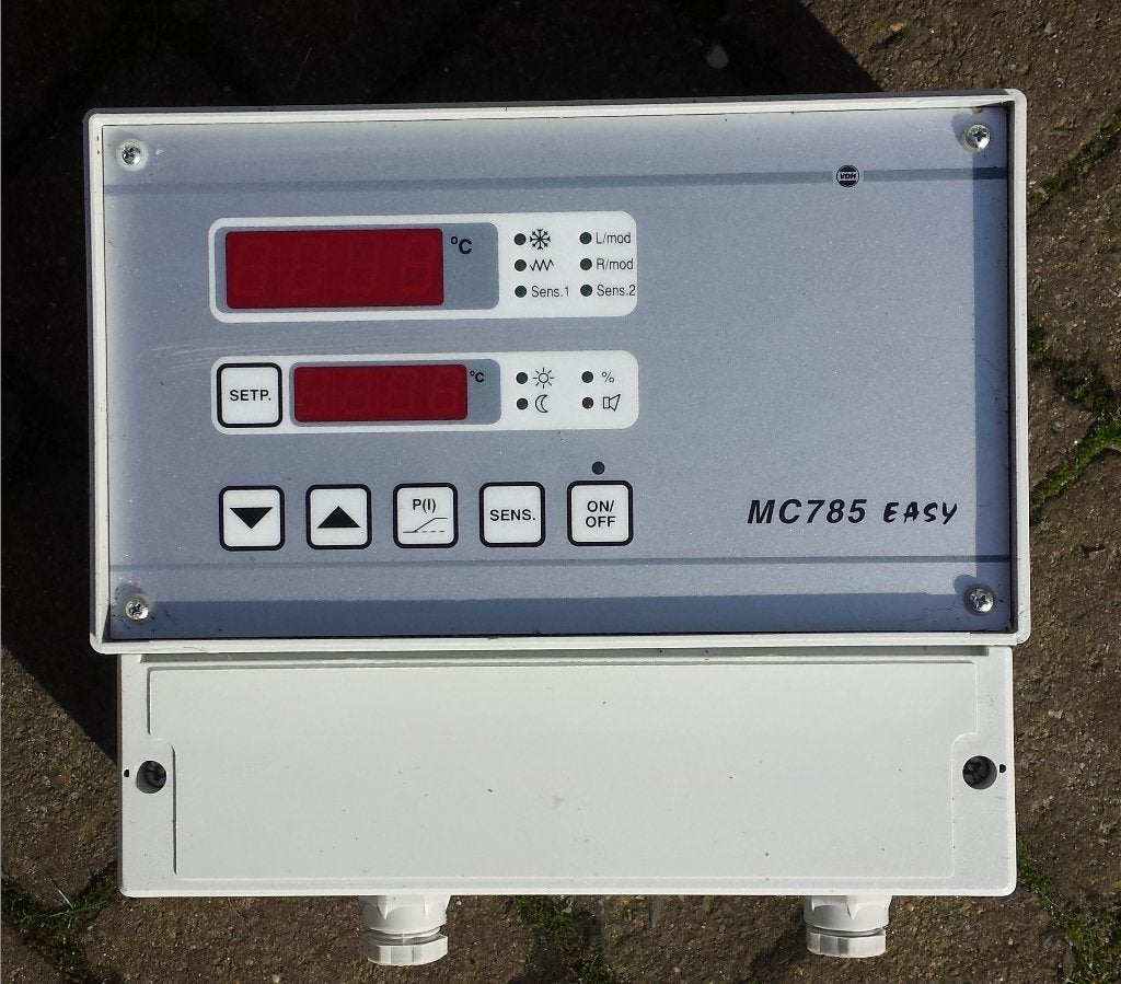 Thermostaat mc785 easy met voeldraad + boekje, Tuin en Terras, Verzenden, Zo goed als nieuw, Overige typen