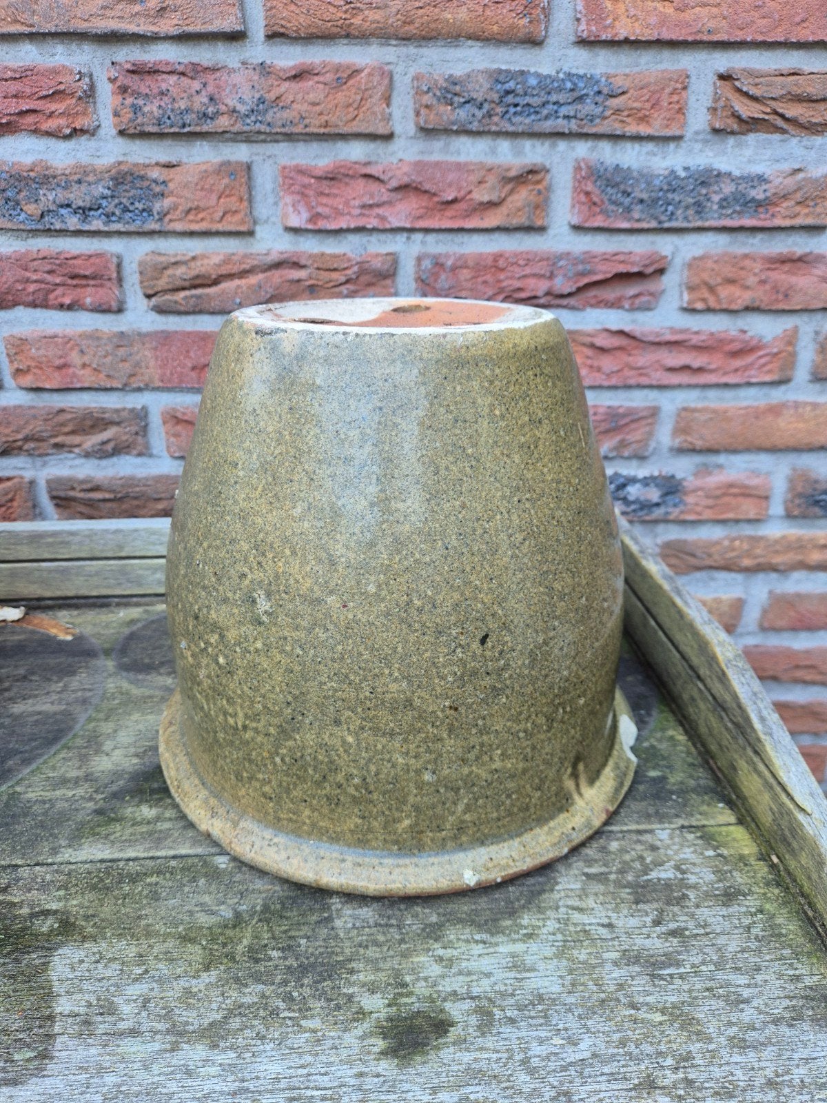geglazuurde potten, Tuin en Terras, Ophalen, Rond, Zo goed als nieuw, Aardewerk