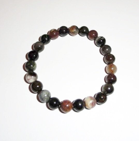 Armband Edelsteen Toermalijn Tourmalijn multicolor, Overige materialen, Overige kleuren, Verzenden, Nieuw