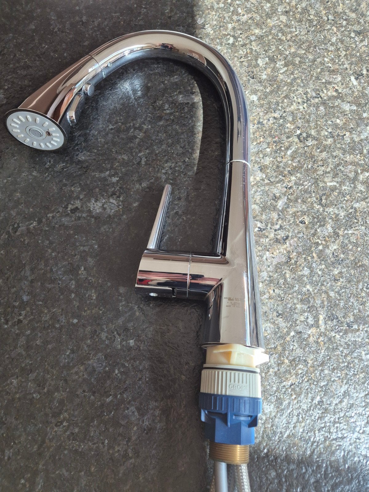 Grohe Keukenmengkraan, Doe-het-zelf en Verbouw, Sanitair, Ophalen, Zo goed als nieuw, Chroom, Kraan