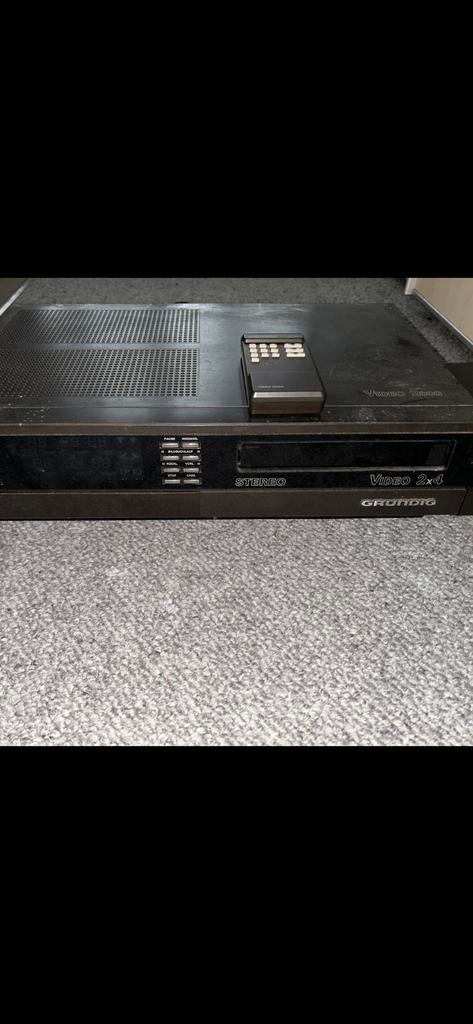 Grundig video recorder, Ophalen, Gebruikt