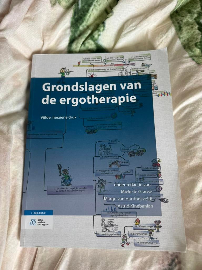 Grondslagen van de ergotherapie, Boeken, Informatica en Computer, Ophalen of Verzenden, Zo goed als nieuw, Overige onderwerpen