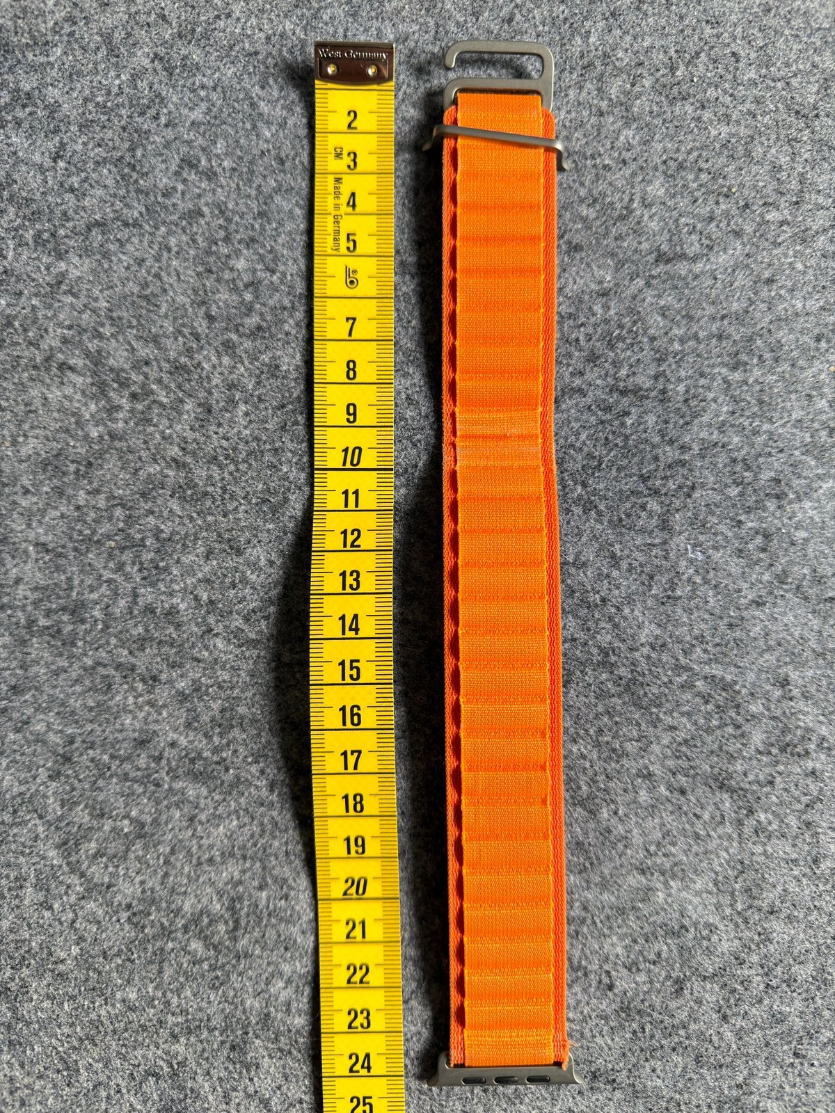 Apple Watch Ultra oranje polsbandje, Gebruikt, Apple Watch ⌚️, IOS, Oranje