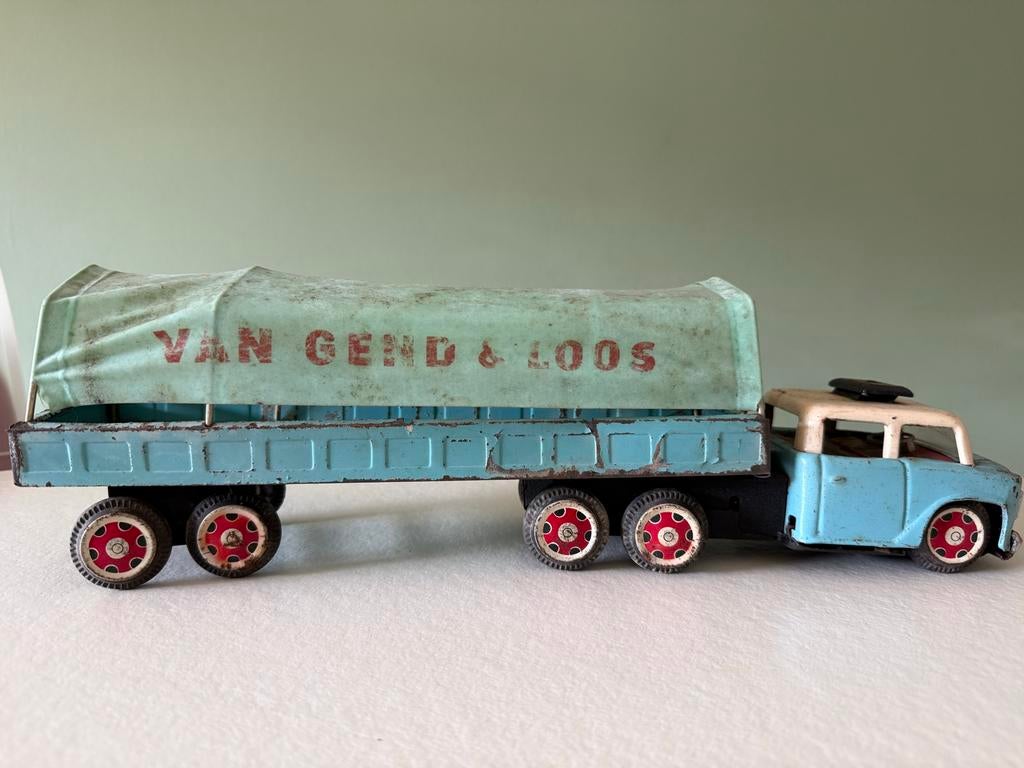 Vintage Van Gend & Loos Speelgoed Vrachtwagen, Ophalen of Verzenden, Gebruikt