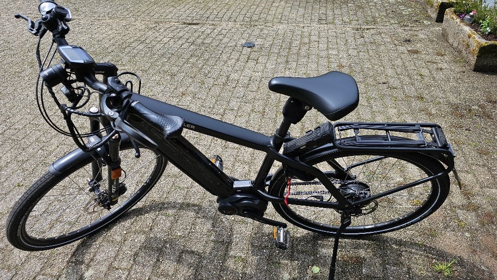 Riese muller pedelec riese & Muller, Fietsen en Brommers, Elektrische fietsen, Zo goed als nieuw, 47 tot 51 cm, 50 km per accu of meer