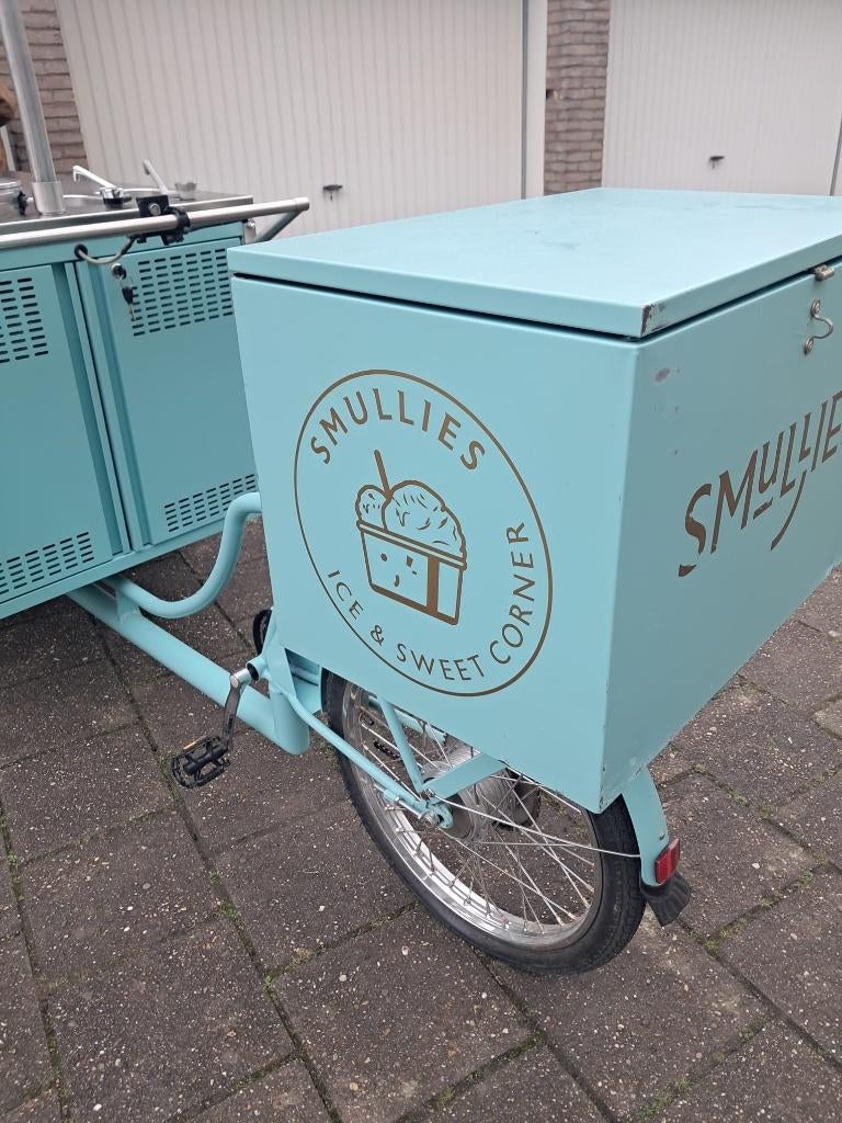 Ijsfiets met aanhanger te koop - compleet en werkend( 2022 ), Ophalen, Zo goed als nieuw