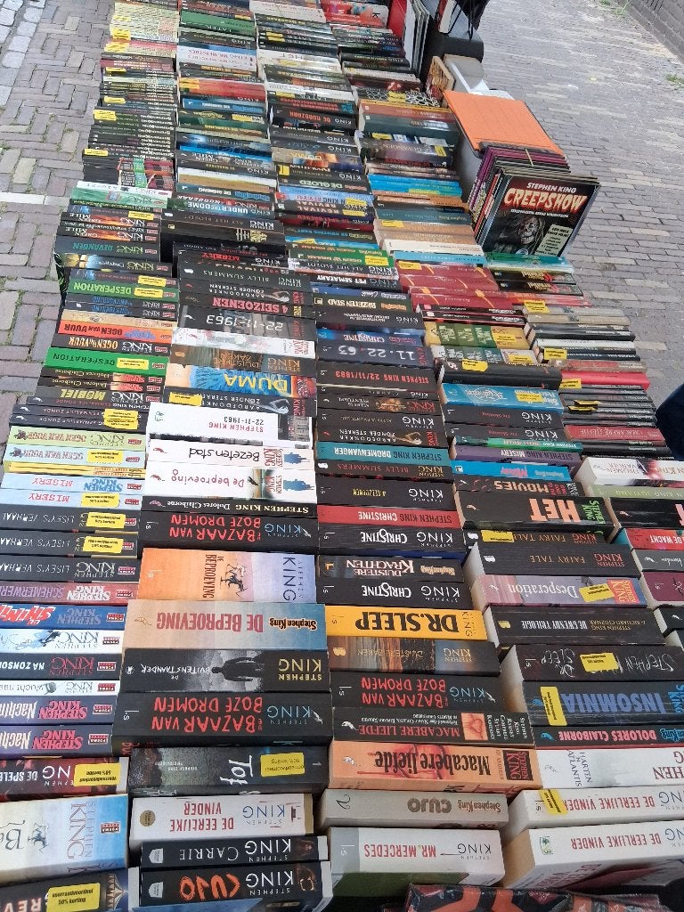 Heel veel STEPHEN KING - NL maar ook Engels. 5=4 betalen, Ophalen of Verzenden, Zo goed als nieuw, Stephen King