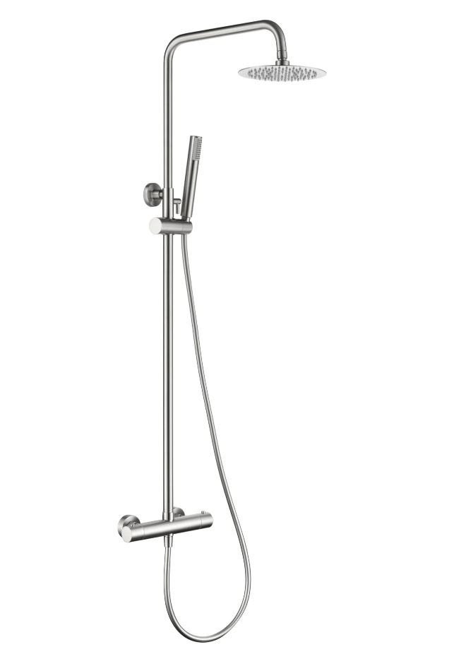 REGENDOUCHE, SET, RVS, CHROOM, OPBOUW, 5 JAAR GARANTIE, IMEX, Ophalen of Verzenden, Nieuw, Rvs, Douche