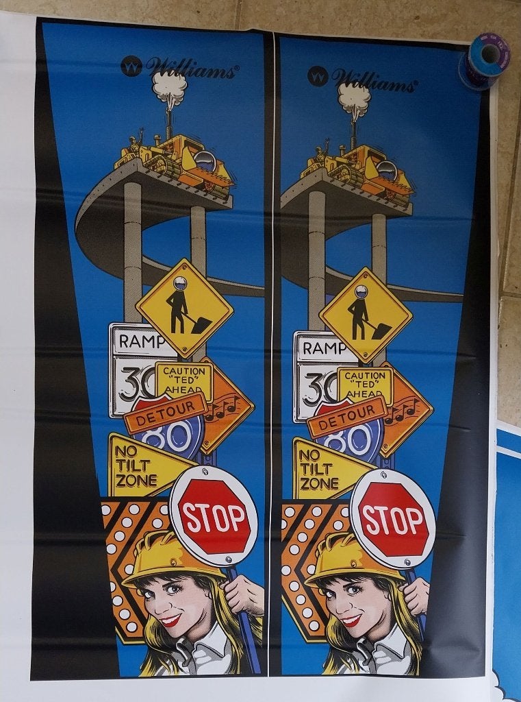 Te Koop: stickerset Williams Road Show, Ophalen of Verzenden, Williams, Dot-matrix, Nieuw