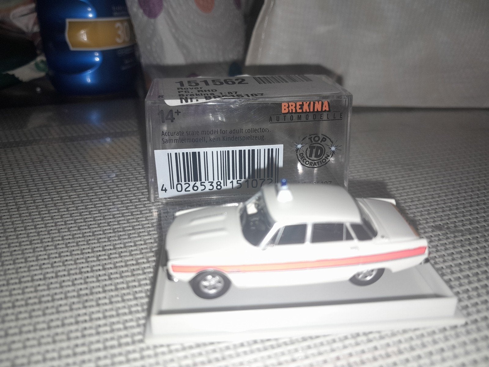 Brekina rover p6, Ophalen of Verzenden, Auto, Brekina