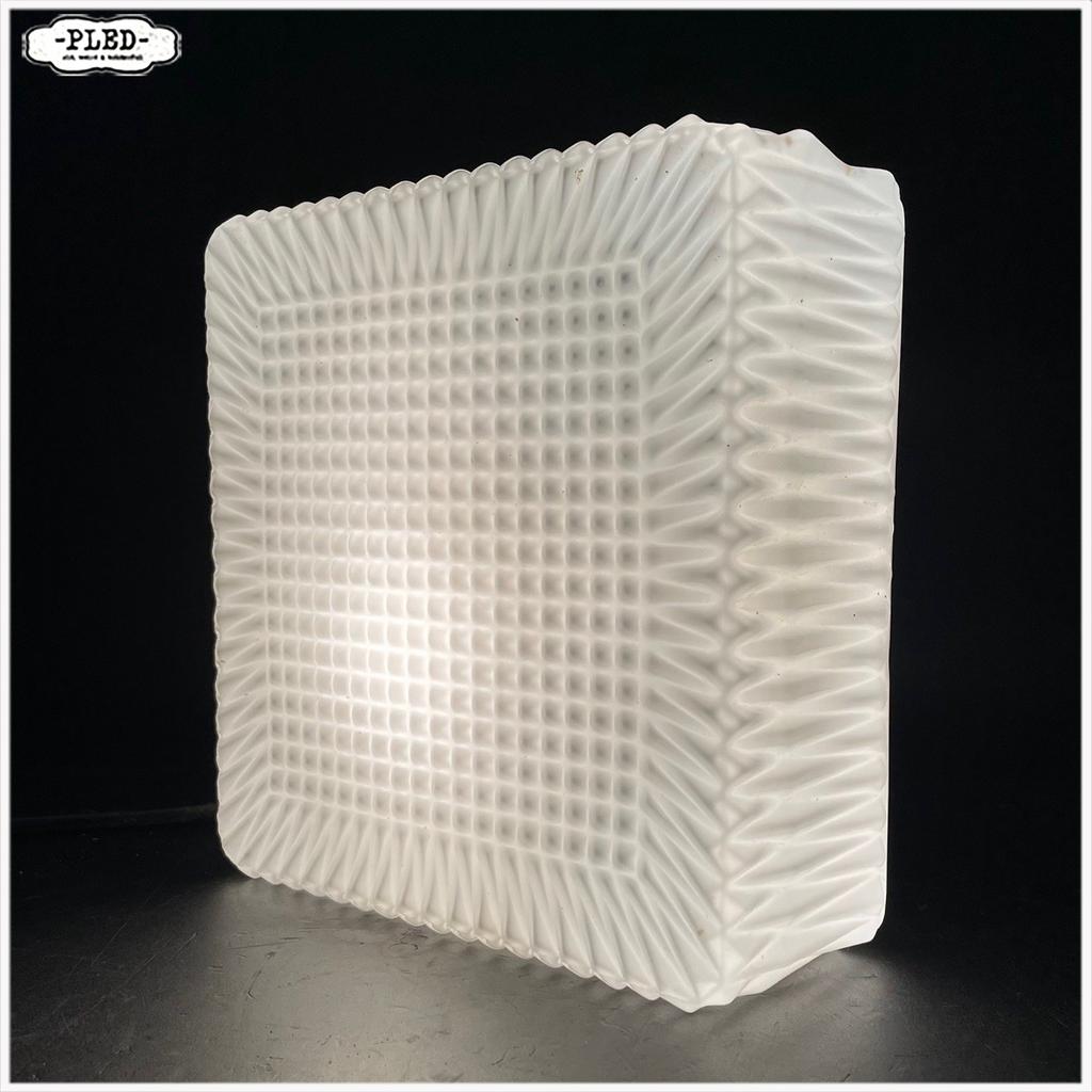 Opaline plafondlamp Plafonnière Lamp Wandlamp, Gebruikt, Ophalen of Verzenden, Glas, Nb