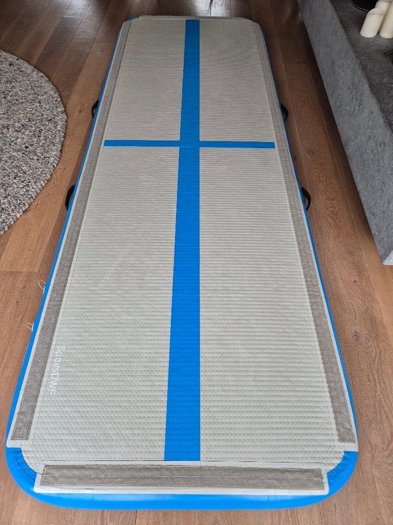 Turnmat Airfloor Home 3 m (ZGAN), Sport en Fitness, Groter dan maat 42, Ophalen of Verzenden, Zo goed als nieuw, Blauw