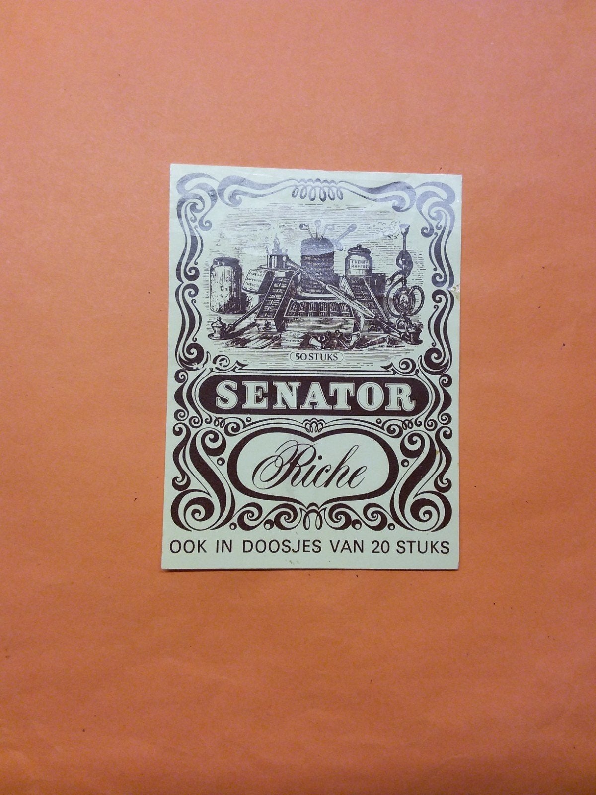 Sigarenbandjes etiket kf 17, Ophalen of Verzenden, Zo goed als nieuw, Sigarenbandjes